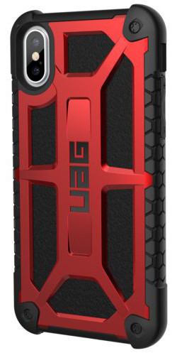 Urban Armor Gear Monarch Hoesje Apple iPhone XS/X Crimson afbeelding 8