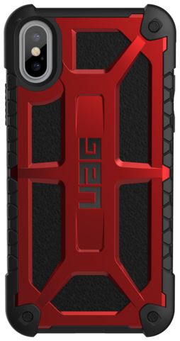 Urban Armor Gear Monarch Hoesje Apple iPhone XS/X Crimson afbeelding 2