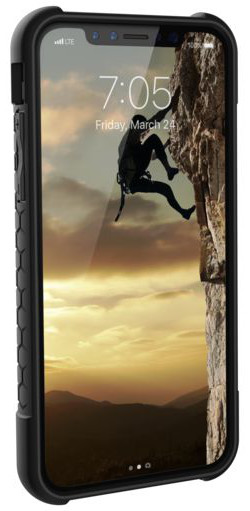 Urban Armor Gear Monarch Hoesje Apple iPhone XS/X Graphite afbeelding 9