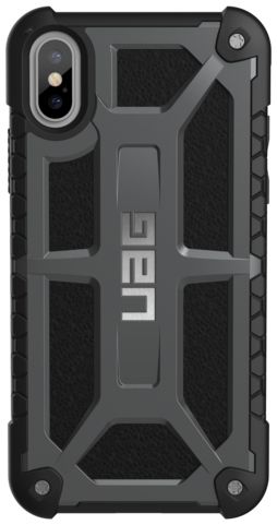 Urban Armor Gear Monarch Hoesje Apple iPhone XS/X Graphite afbeelding 2