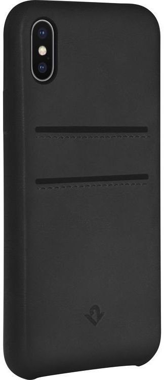 Twelve South RelaxedLeather iPhone X / XS Hoesje Black afbeelding 2