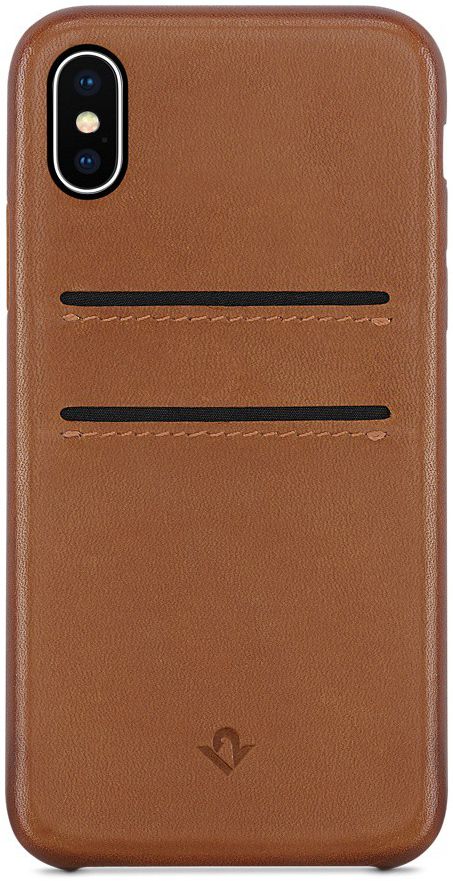 Twelve South RelaxedLeather iPhone X / XS Hoesje Cognac afbeelding 1