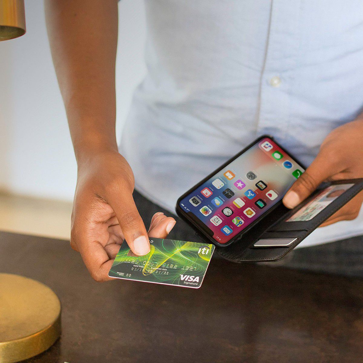 Twelve South Journal voor iPhone X / XS Zwart afbeelding 8