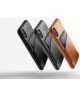 Mujjo Lederen Wallet Case Apple iPhone X Zwart