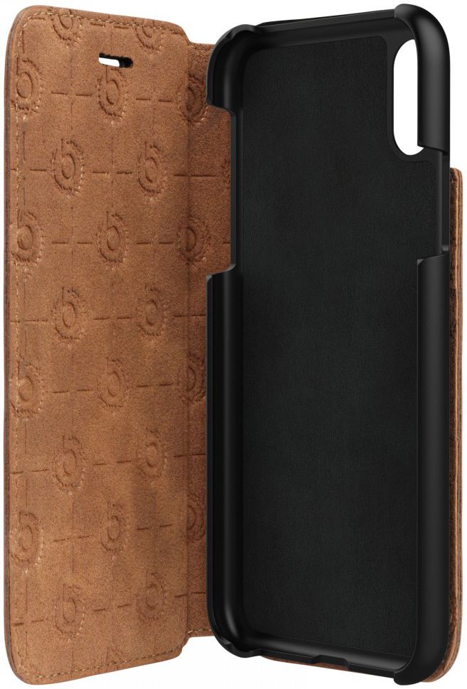 Bugatti Booklet Case Parigi Apple iPhone X Bruin afbeelding 2