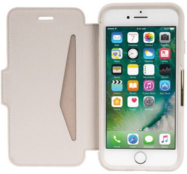 Otterbox Strada Folio Series Apple iPhone 7 / 8 Hoesje Book Case Beige afbeelding 1
