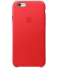 Apple iPhone 6s Lederen Hoesje Rood