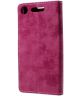 Sony Xperia XZ1 Vintage Portemonnee Hoesje Roze