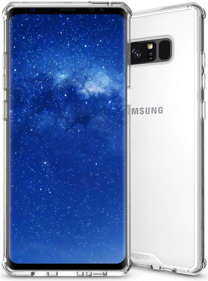 Samsung Galaxy Note 8 Hoesje Armor Backcover Transparant afbeelding 1