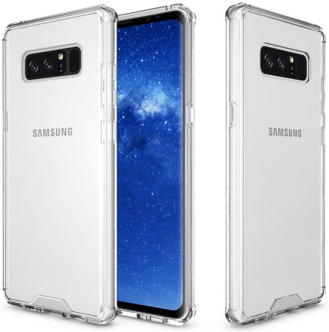 Samsung Galaxy Note 8 Hoesje Armor Backcover Transparant afbeelding 11