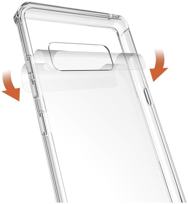 Samsung Galaxy Note 8 Hoesje Armor Backcover Transparant afbeelding 5