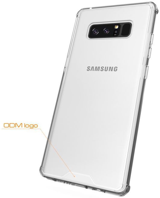 Samsung Galaxy Note 8 Hoesje Armor Backcover Transparant afbeelding 6