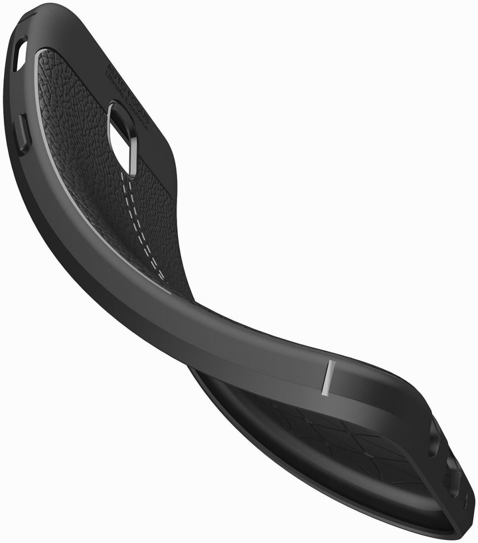 Samsung Galaxy J5 (2017)  Hoesje Leren Textuur Zwart afbeelding 5