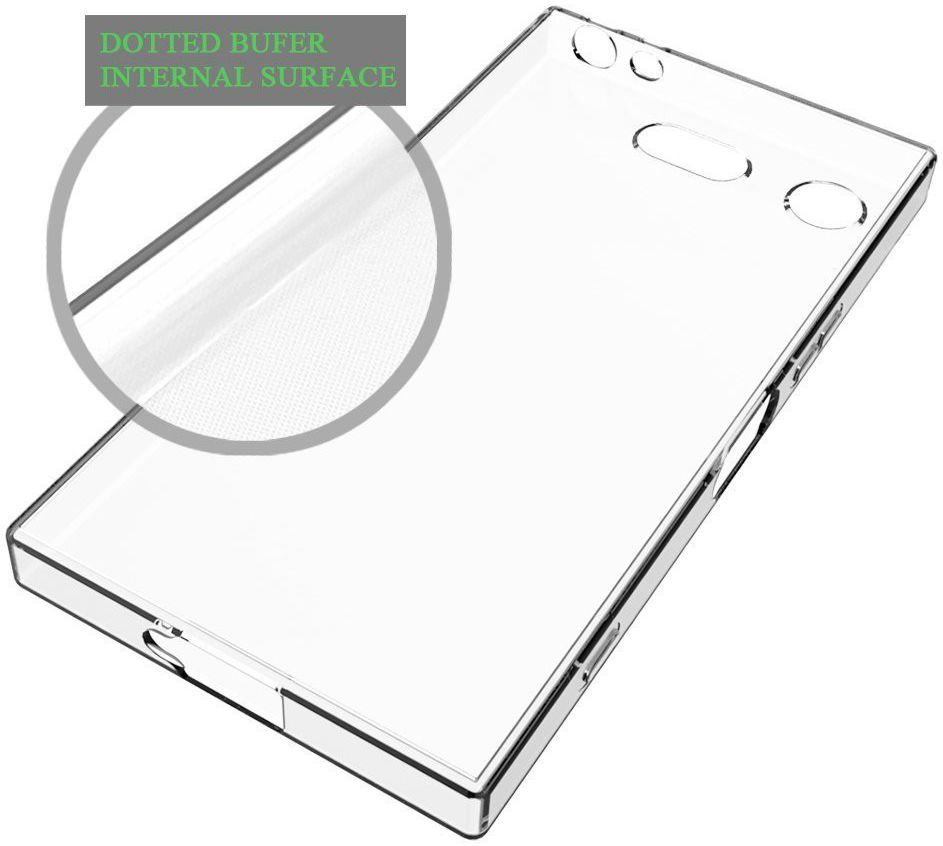 Sony Xperia XZ1 Hoesje Dun TPU Transparant afbeelding 3