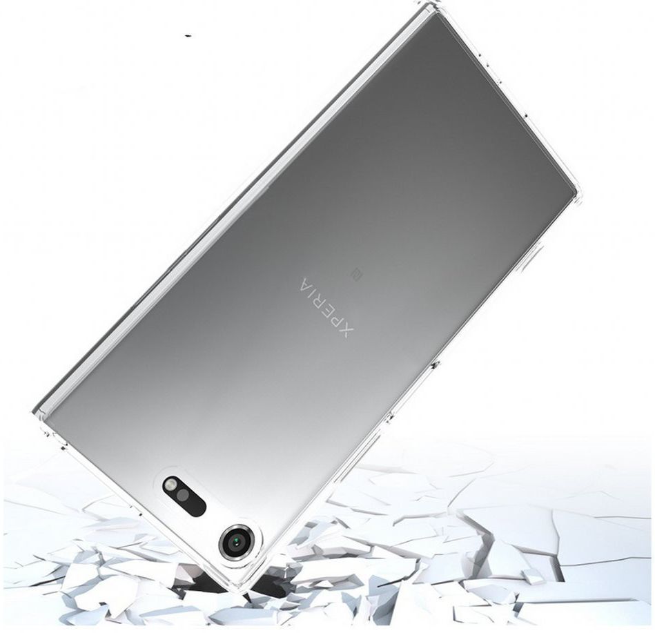 Sony Xperia XZ1 Hoesje Dun TPU Transparant afbeelding 6