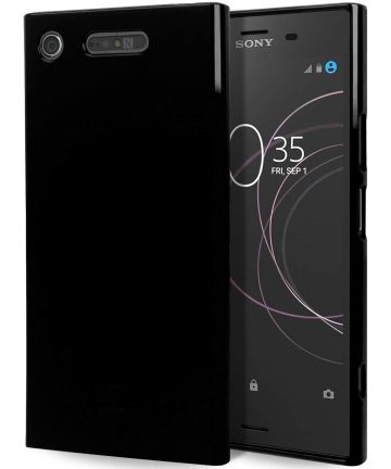 Sony Xperia XZ1 TPU Zwart hoesje Hoesjes