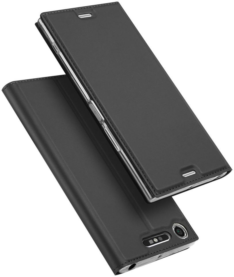 Dux Ducis Sony Xperia XZ1 Bookcase Hoesje Zwart afbeelding 2