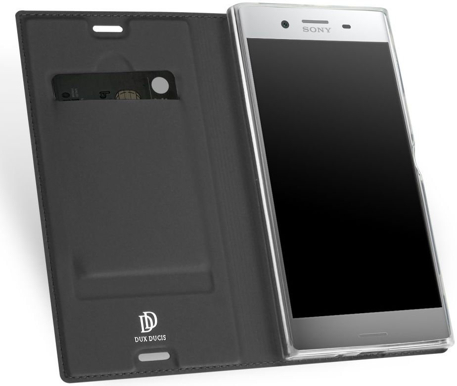 Dux Ducis Sony Xperia XZ1 Bookcase Hoesje Zwart afbeelding 4