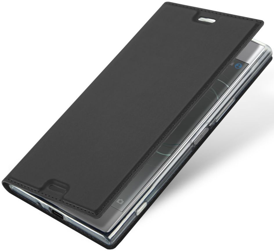 Dux Ducis Sony Xperia XZ1 Bookcase Hoesje Zwart afbeelding 1