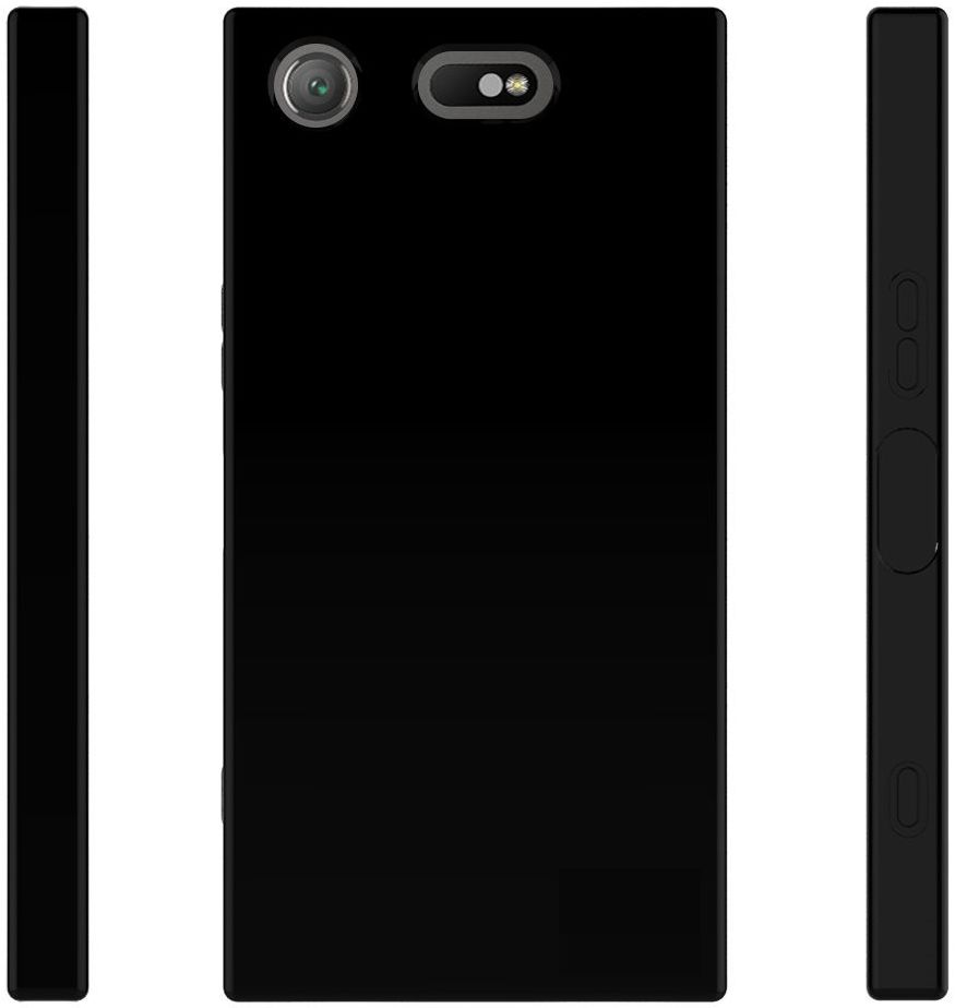 Sony Xperia XZ1 Compact TPU Zwart hoesje afbeelding 3