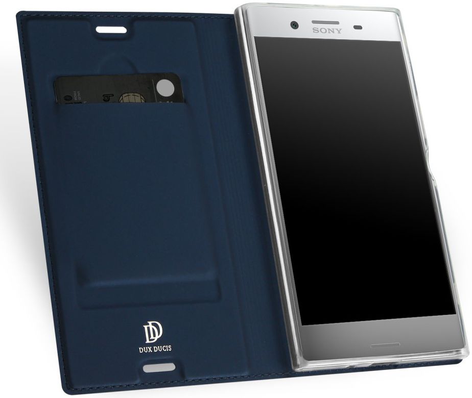 Dux Ducis Sony Xperia XZ1 Bookcase Hoesje Blauw afbeelding 4