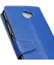Huawei Y6 II Compact Portemonnee Hoesje Blauw
