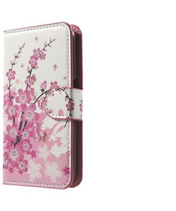 Samsung Galaxy J1 Blossom Leather Wallet Case Hoesjes