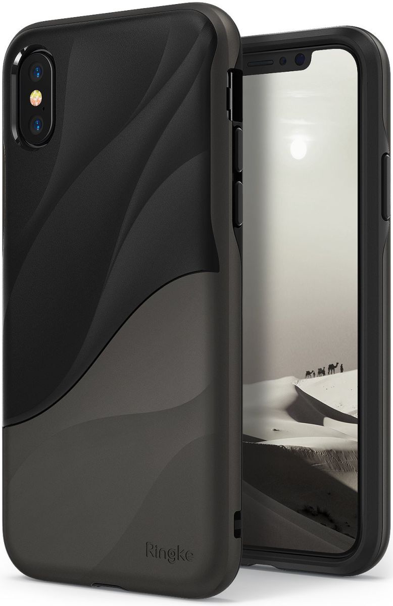 Ringke Wave Apple iPhone X Hoesje Metallic Chrome afbeelding 1