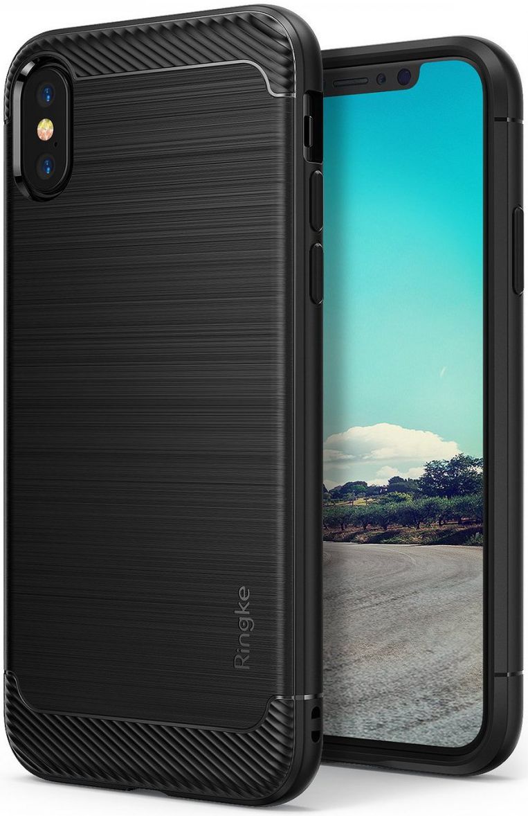 Ringke Onyx Apple iPhone X Hoesje Zwart afbeelding 4