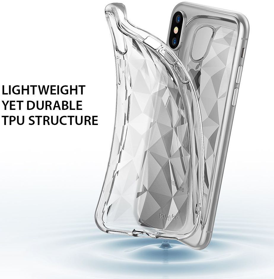 Ringke Air Prism Apple iPhone X Hoesje Doorzichtig afbeelding 2