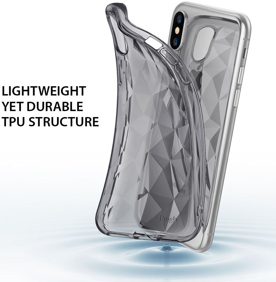 Ringke Air Prism Apple iPhone X Hoesje Grijs afbeelding 2