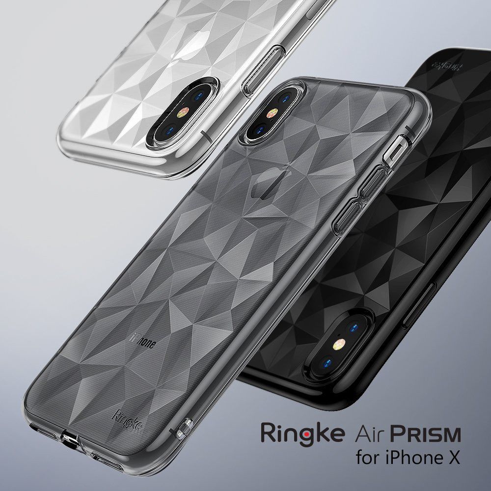 Ringke Air Prism Apple iPhone X Hoesje Grijs afbeelding 9