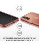 Ringke Fusion iPhone X Hoesje Doorzichtig Roze Goud