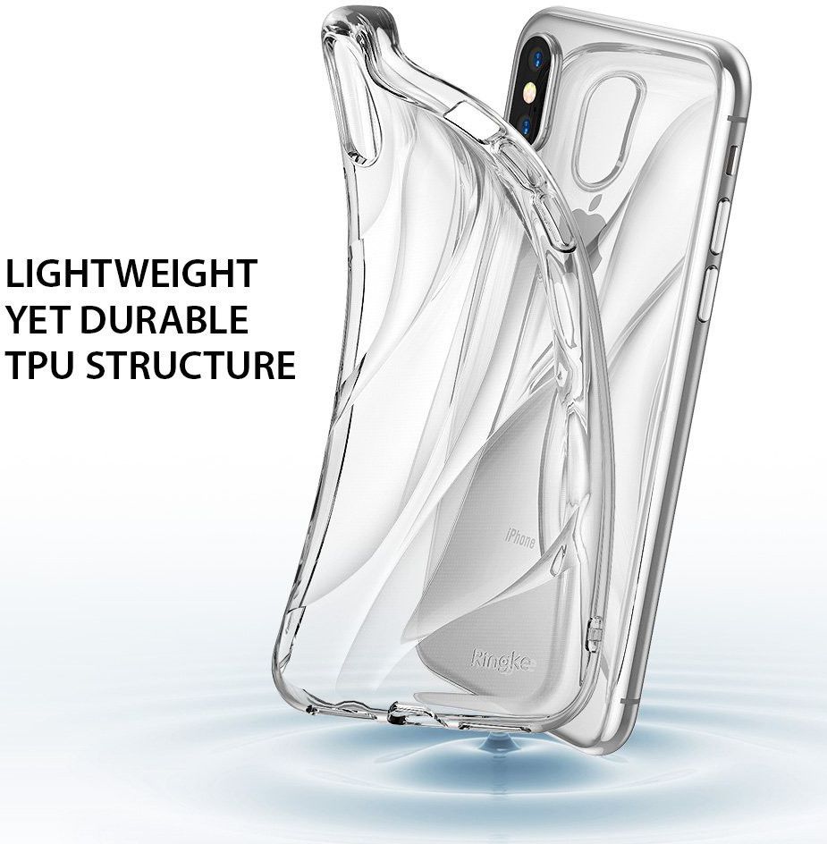 Ringke Flow iPhone X Hoesje Doorzichtig afbeelding 4