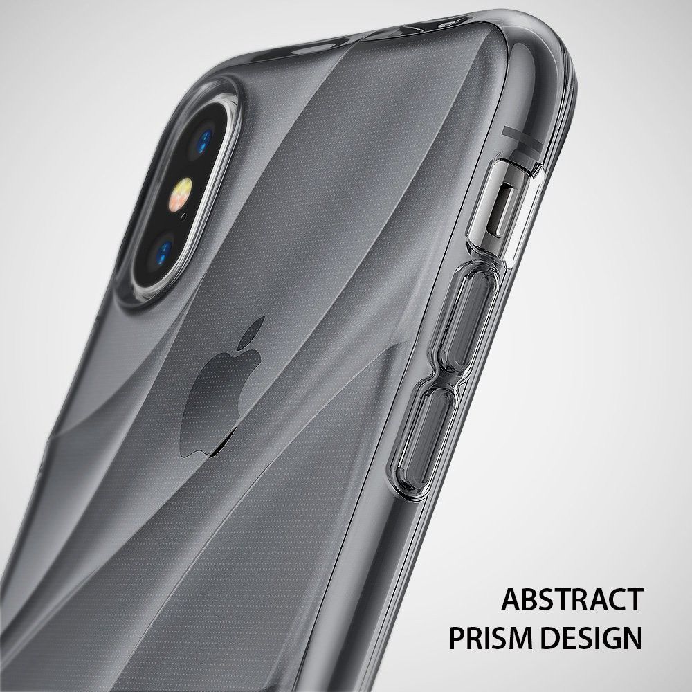 Ringke Flow iPhone X Hoesje Grijs afbeelding 2