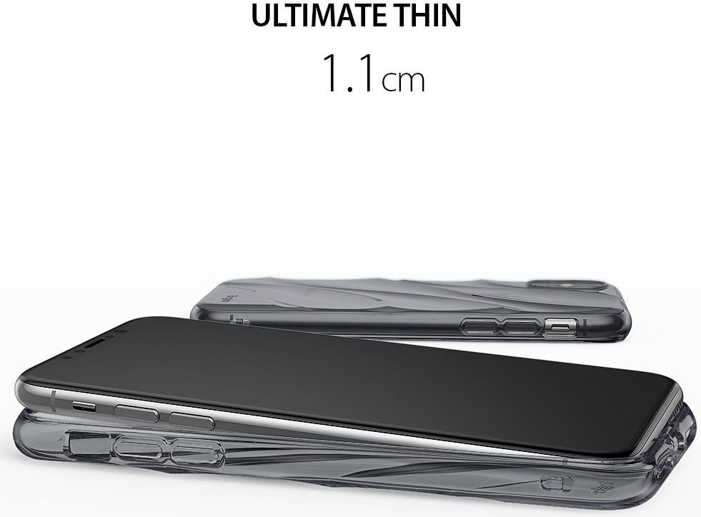 Ringke Flow iPhone X Hoesje Grijs afbeelding 3