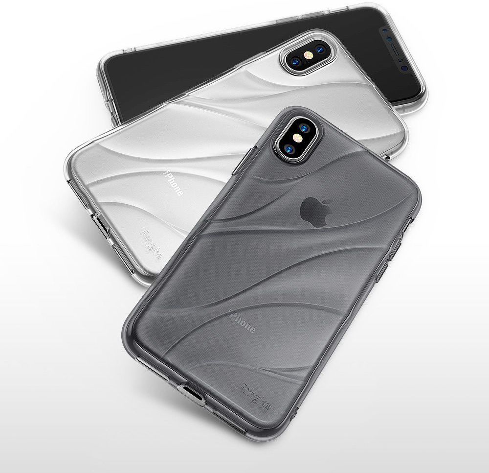 Ringke Flow iPhone X Hoesje Grijs afbeelding 7
