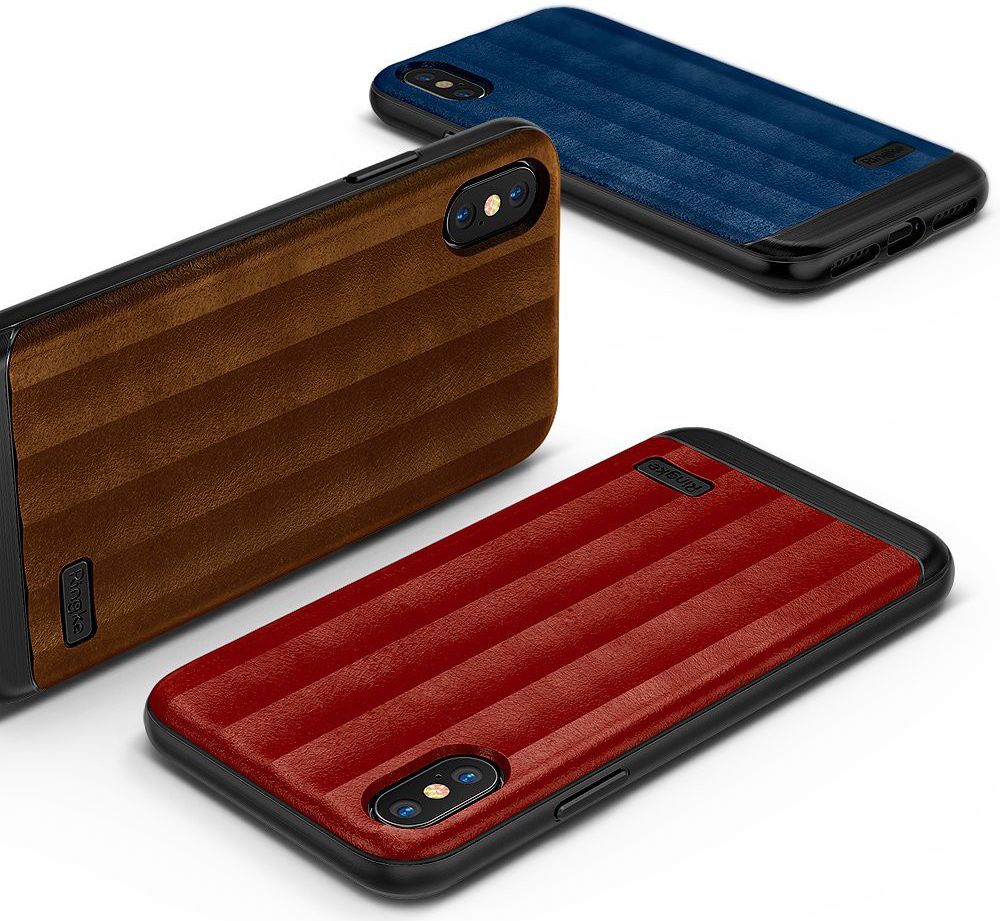 Ringke Flex S Apple iPhone X Hoesje Rood afbeelding 5