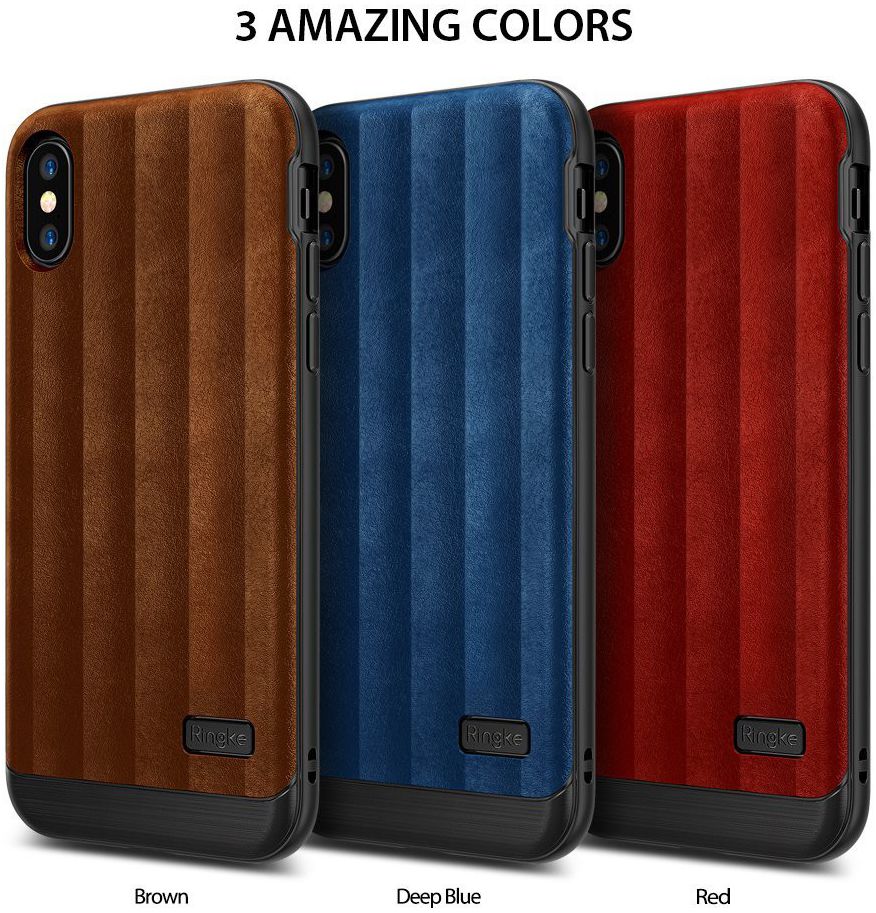 Ringke Flex S Apple iPhone X Hoesje Rood afbeelding 7