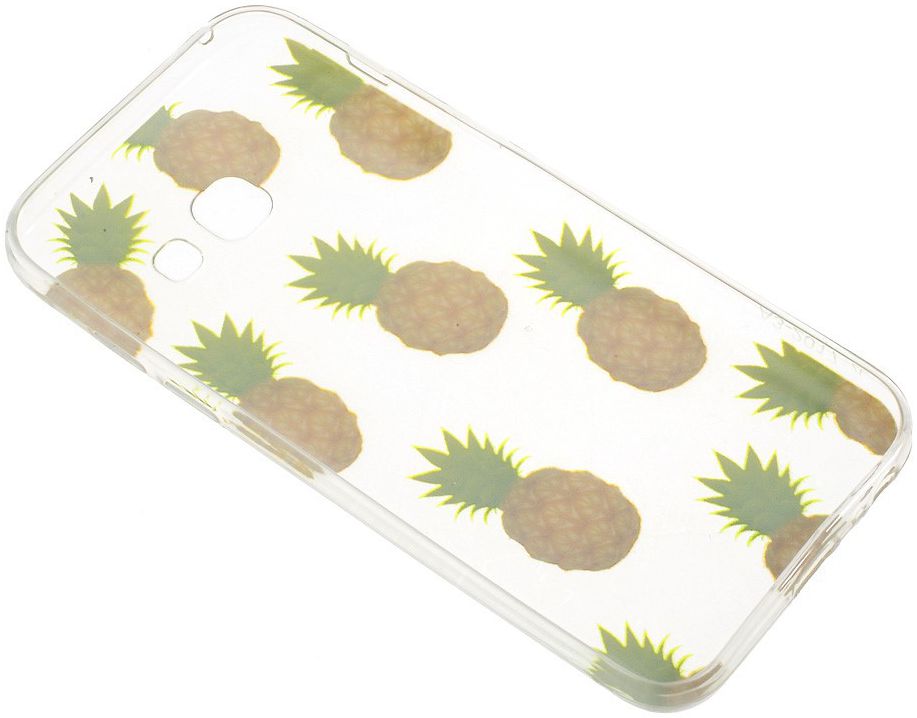 Samsung Galaxy A3 (2017) TPU Hoesje Ananas Print afbeelding 4