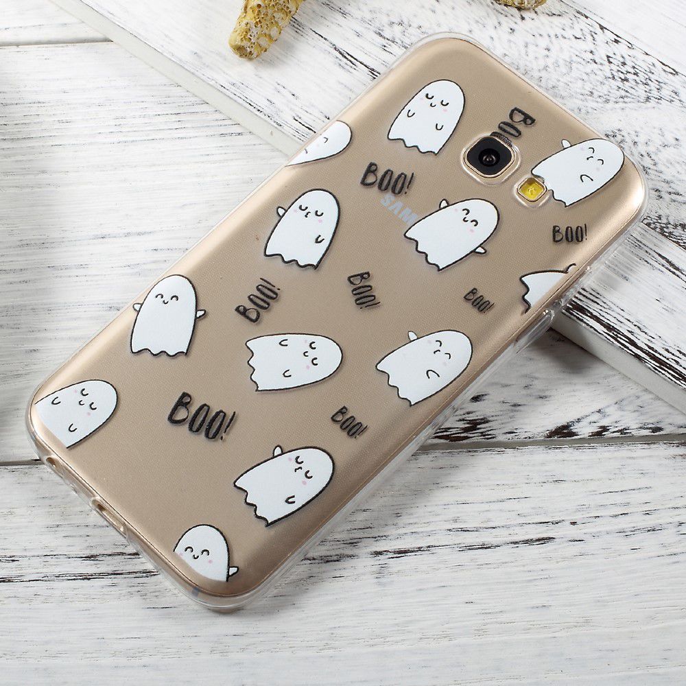 Samsung Galaxy A5 (2017) TPU Hoesje Spook Print afbeelding 1