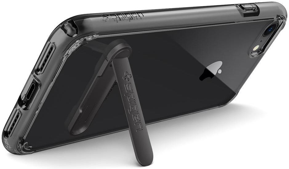Spigen Ultra Hybrid S Case Apple iPhone 7/8 Zwart afbeelding 2