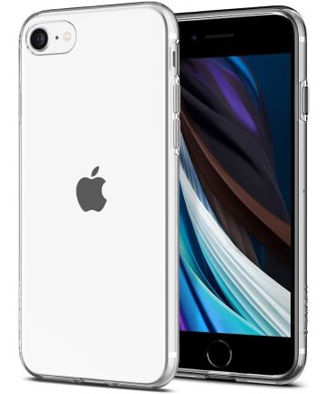 Spigen Liquid Crystal iPhone 7 / 8 / SE (2020/2022) Hoesje Transparant Hoesjes