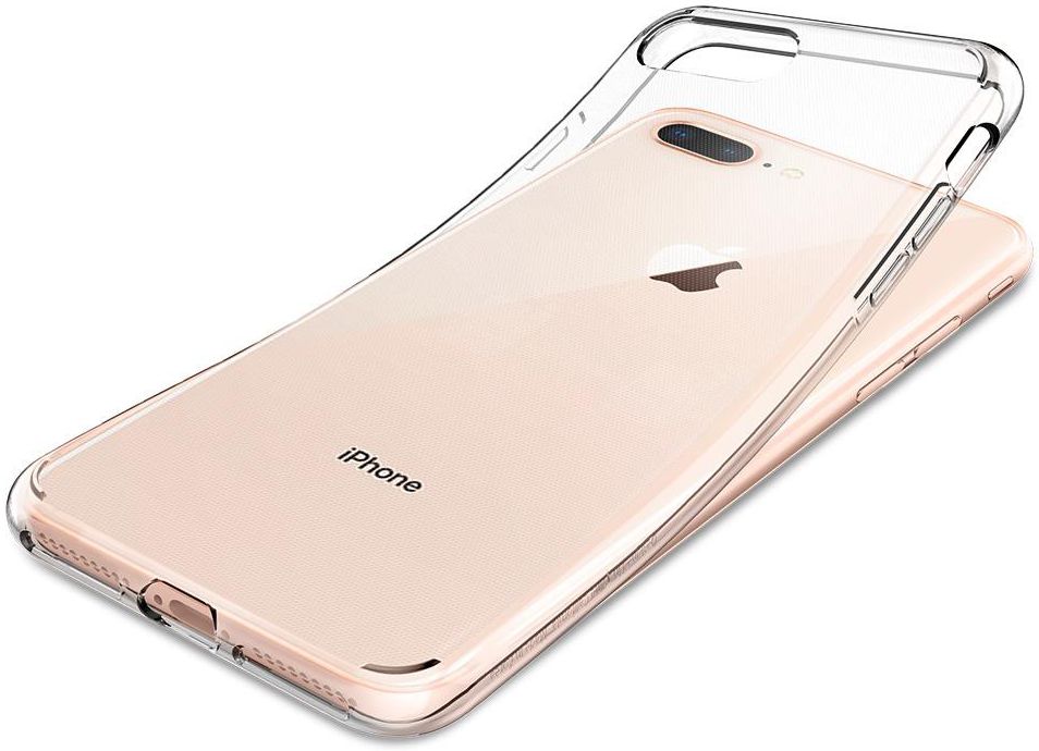 Spigen Liquid Crystal Apple iPhone 8 Plus Transparant afbeelding 15