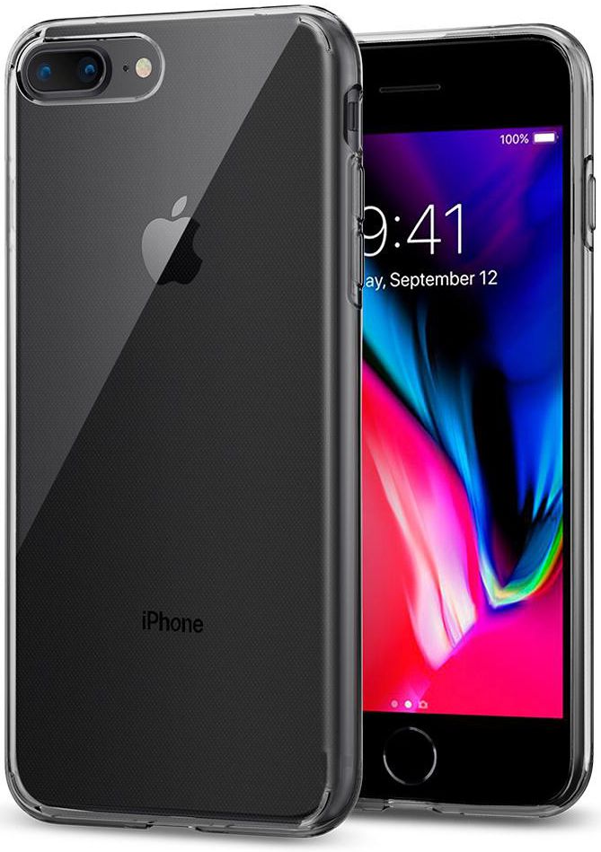Spigen Liquid Crystal Apple iPhone 8 Plus Transparant afbeelding 19