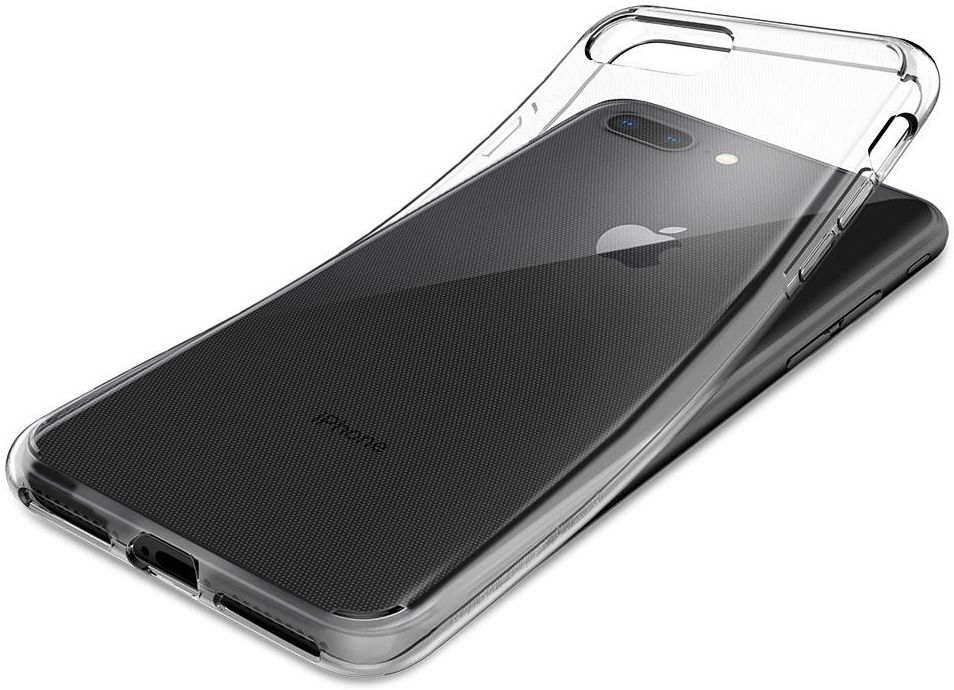 Spigen Liquid Crystal Apple iPhone 8 Plus Transparant afbeelding 22