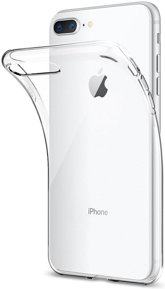 Spigen Liquid Crystal Apple iPhone 8 Plus Transparant afbeelding 4