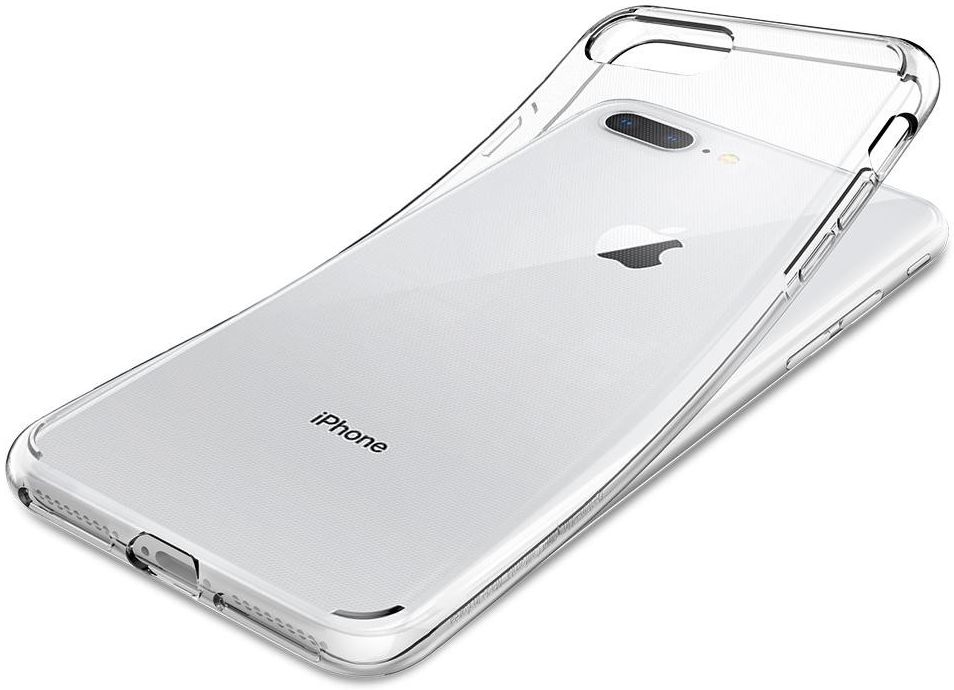 Spigen Liquid Crystal Apple iPhone 8 Plus Transparant afbeelding 6