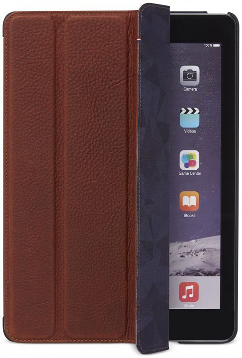 Decoded Leren Slim Cover Apple iPad Air 2 Bruin afbeelding 1
