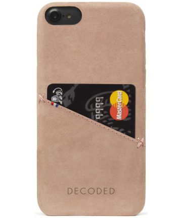 Decoded Leren Back Cover Apple iPhone 8 / 7 / 6S | GSMpunt.nl